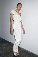 BODY ASYMÉTRIQUE EN MATIÈRES VARIÉES