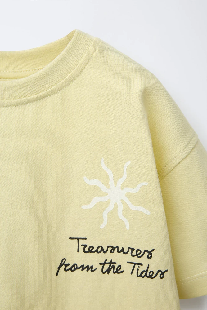 SHELL PRINT T-SHIRT