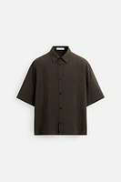 RELAXED FIT FLOWY SHIRT