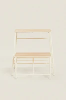 WOOD STOOL | LADDER