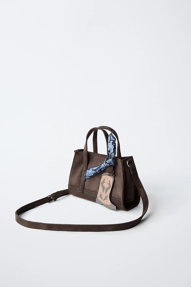BOOT CHARM CROSSBODY BAG