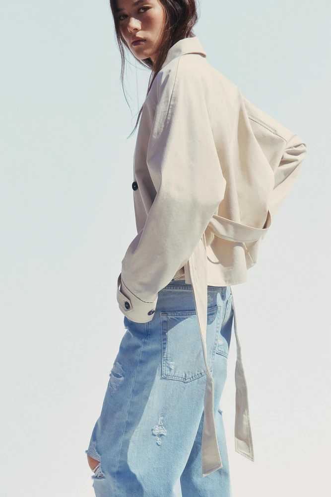 TRENCH COURT CEINTURE