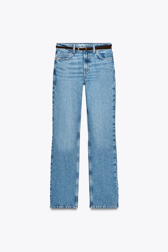 JEAN Z1975 90'S STRAIGHT TAILLE HAUTE CEINTURE