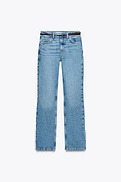JEAN Z1975 90'S STRAIGHT TAILLE HAUTE CEINTURE