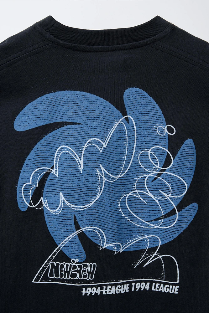 RAISED PRINT T-SHIRT