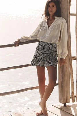 EMBROIDERED RUSTIC BLOUSE