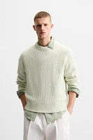 IRREGULAR TEXTURE SWEATER