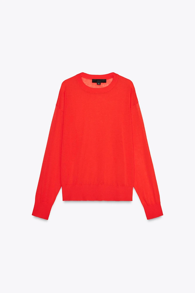 EXTRA-FINE KNIT TOP