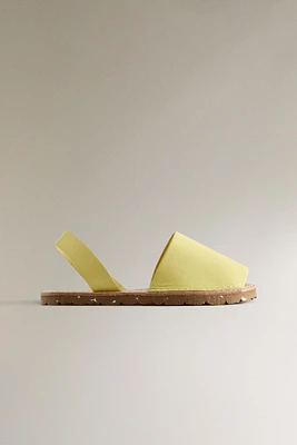CHILDREN'S LEATHER SANDALS
