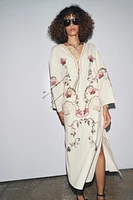 ROBE BRODERIES FLEURS ZW COLLECTION