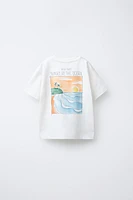 T-SHIRT IMPRIMÉ PAYSAGE