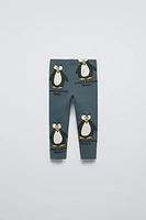 PENGUIN PRINT LEGGINGS