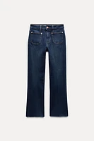 HIGH-WAISTED MINI FLARE JEANS Z1975