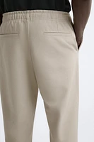 JOGGER WAIST STRETCH PANTS