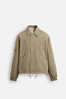 BLOUSON INSCRIPTION IMPRIMÉE GUITARRICADELAFUENTE