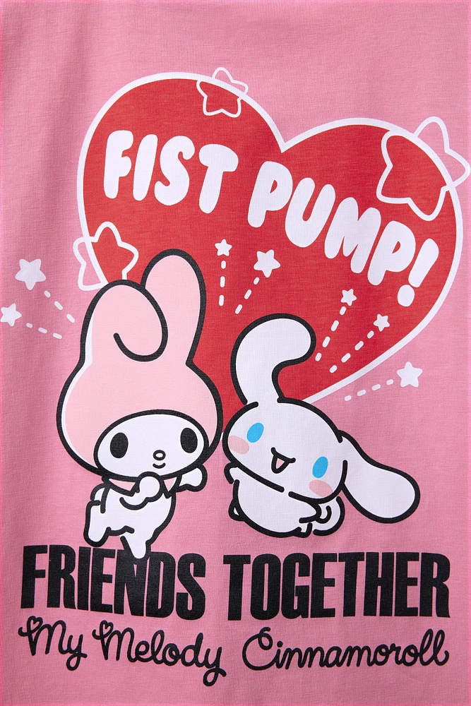 T-SHIRT À IMPRIMÉ CINNAMOROLL © SANRIO