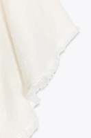 ZW COLLECTION 100% LINEN ASYMMETRIC DRESS