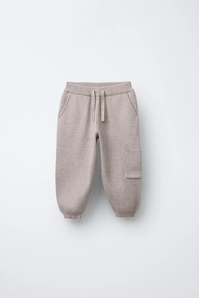 KNIT JOGGER PANTS