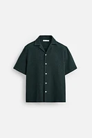 RELAXED FIT TEXTURED SHIRT