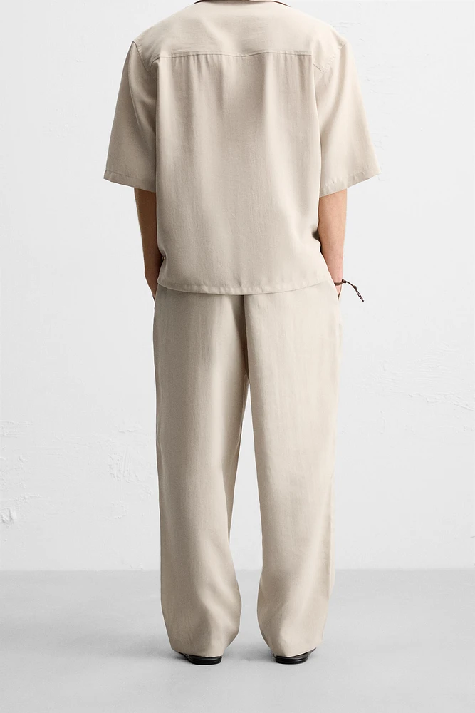 PANTALON FLUIDE PLIS