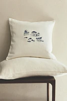 HOUSSE DE COUSSIN BORD MER