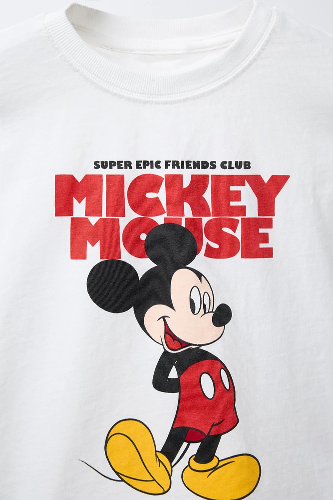 ENSEMBLE DE JOGGING T-SHIRT ET SHORT MICKEY MOUSE ©