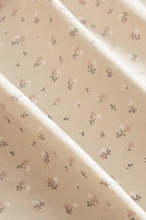 HOUSSE DE COUETTE ENFANT VOLANT FLEUR