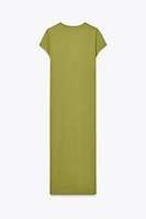 WASHED MIDI DRESS