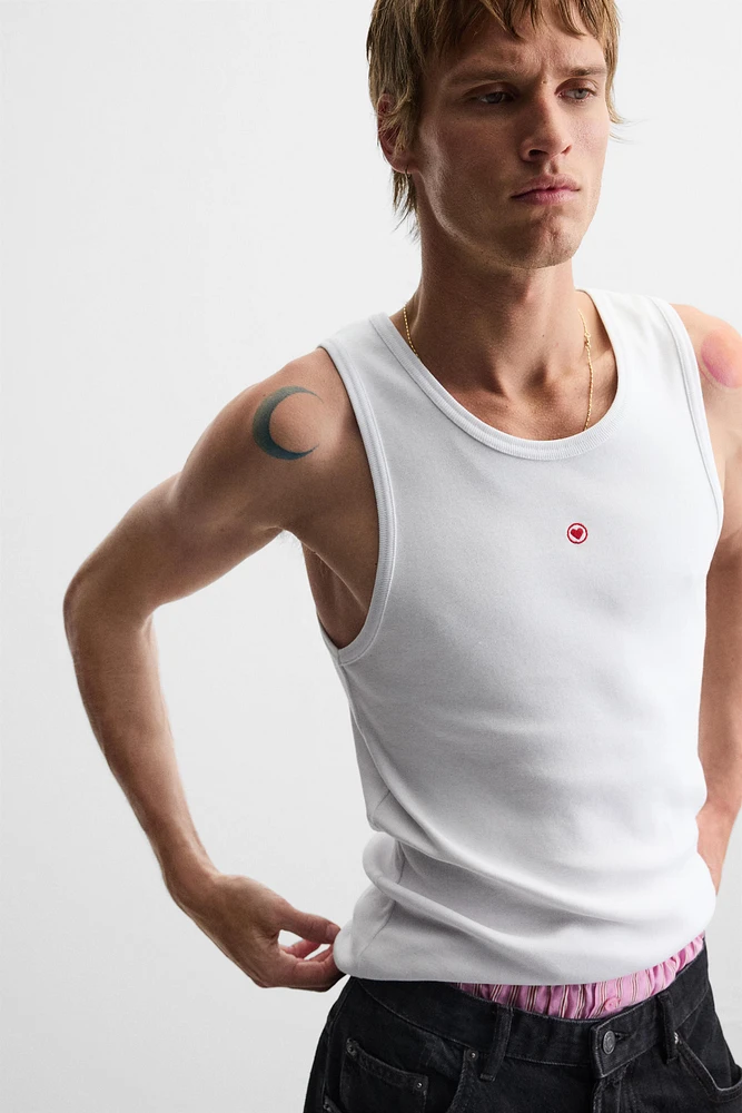 LIMITED EDITION HEART TANK TOP