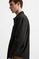 STRETCH OVERSHIRT