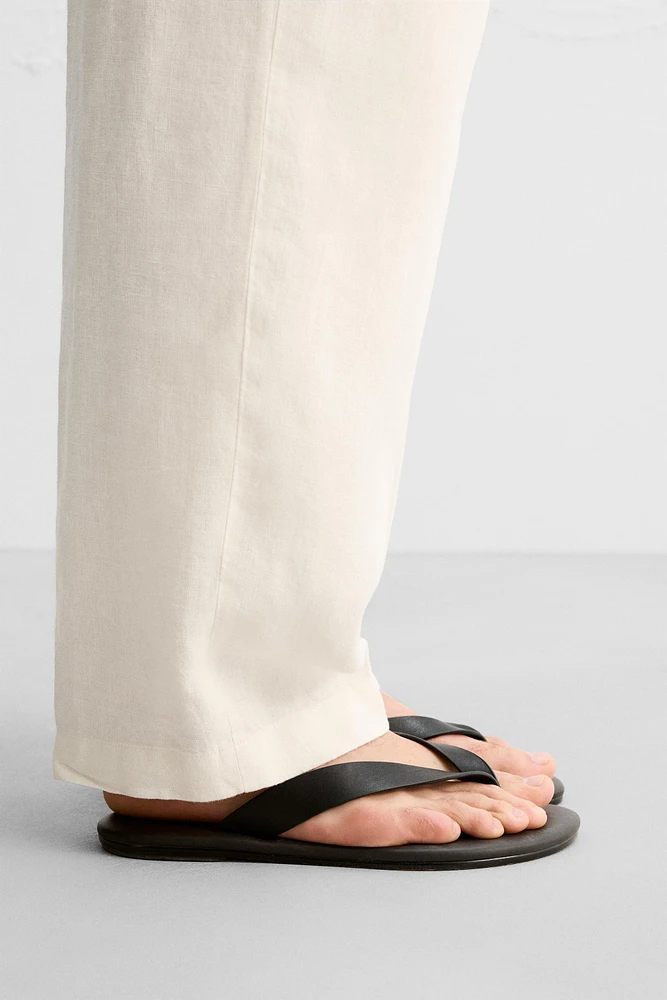 SANDALES EN CUIR ÉDITION LIMITÉE
