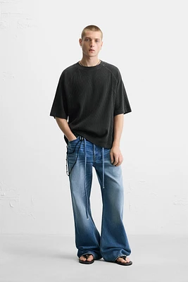 STRUCTURED WASHED T-SHIRT