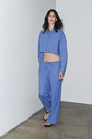 POPLIN PAJAMA PANTS