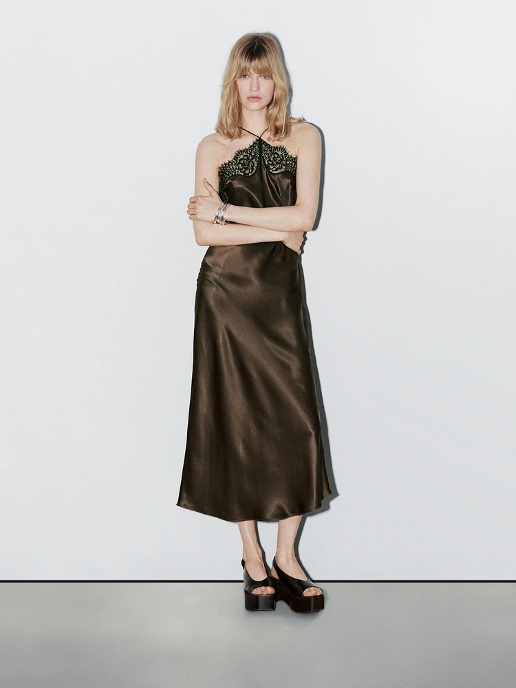 Satin camisole dress - Studio