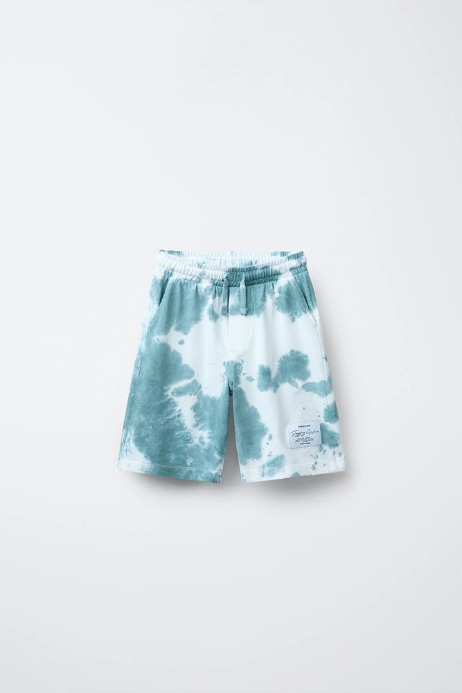 BERMUDA DE JOGGING TIE DYE