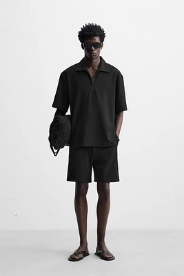 POLO CONFORT À ZIP