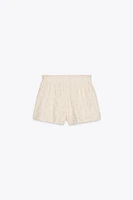 EMBROIDERED SHORTS