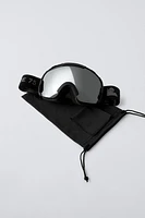 TEXT GOGGLES WITH CASE SKI COLLECTION