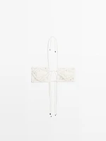 Ensemble bikini macramé