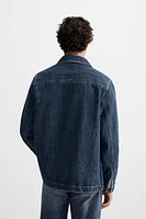 POCKET DENIM OVERSHIRT