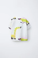 T-SHIRT IMPRIMÉ DINOSAURES