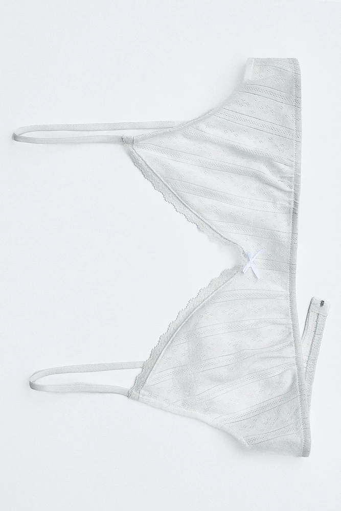 SOUTIEN-GORGE DENTELLE POINTELLE