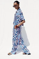 PANTALON PALAZZO IMPRIMÉ