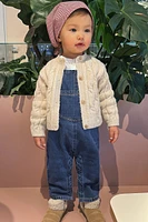 DENIM POCKET OVERALLS