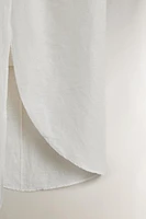 LONG LINEN BEACH SARONG WITH KNOT
