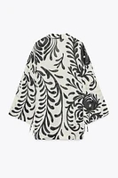 KIMONO IMPRIMÉ RAMIE ZW COLLECTION