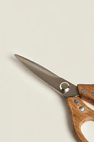 WOODEN KITCHEN SCISSORS