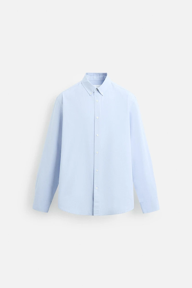 TEXTURED OXFORD SHIRT