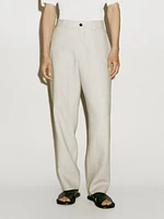 Pantalon de costume 100 % lin - Limited Edition