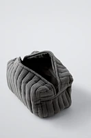 TEXTURED POUCH